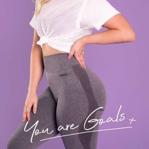 Pursue Fitness x HOPESCOPE Grey Marl Leggings